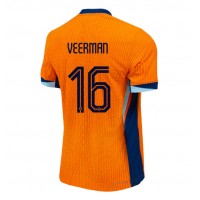 Camiseta Países Bajos Joey Veerman #16 Primera Equipación Eurocopa 2024 manga corta